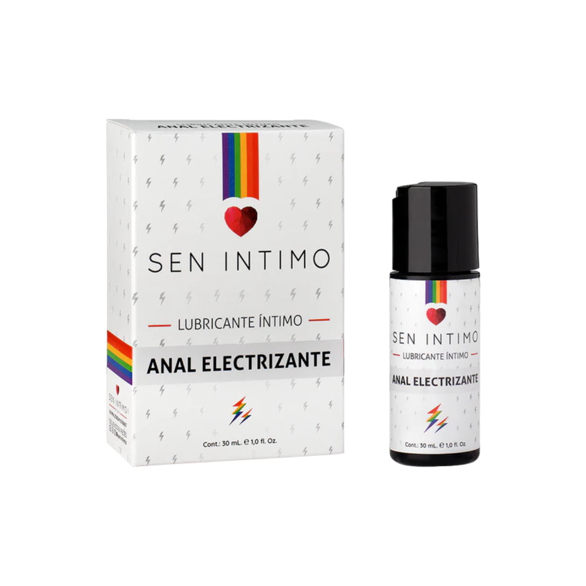 Lubricante anal electrizante x 30 ml – Sen intimo