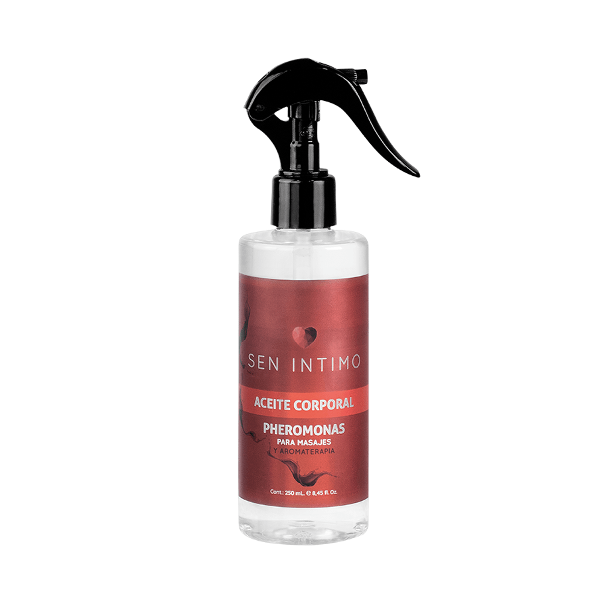 Aceite Corporal Pheromonas para Masajes y Aromaterapia 250 ml - Sen Íntimo